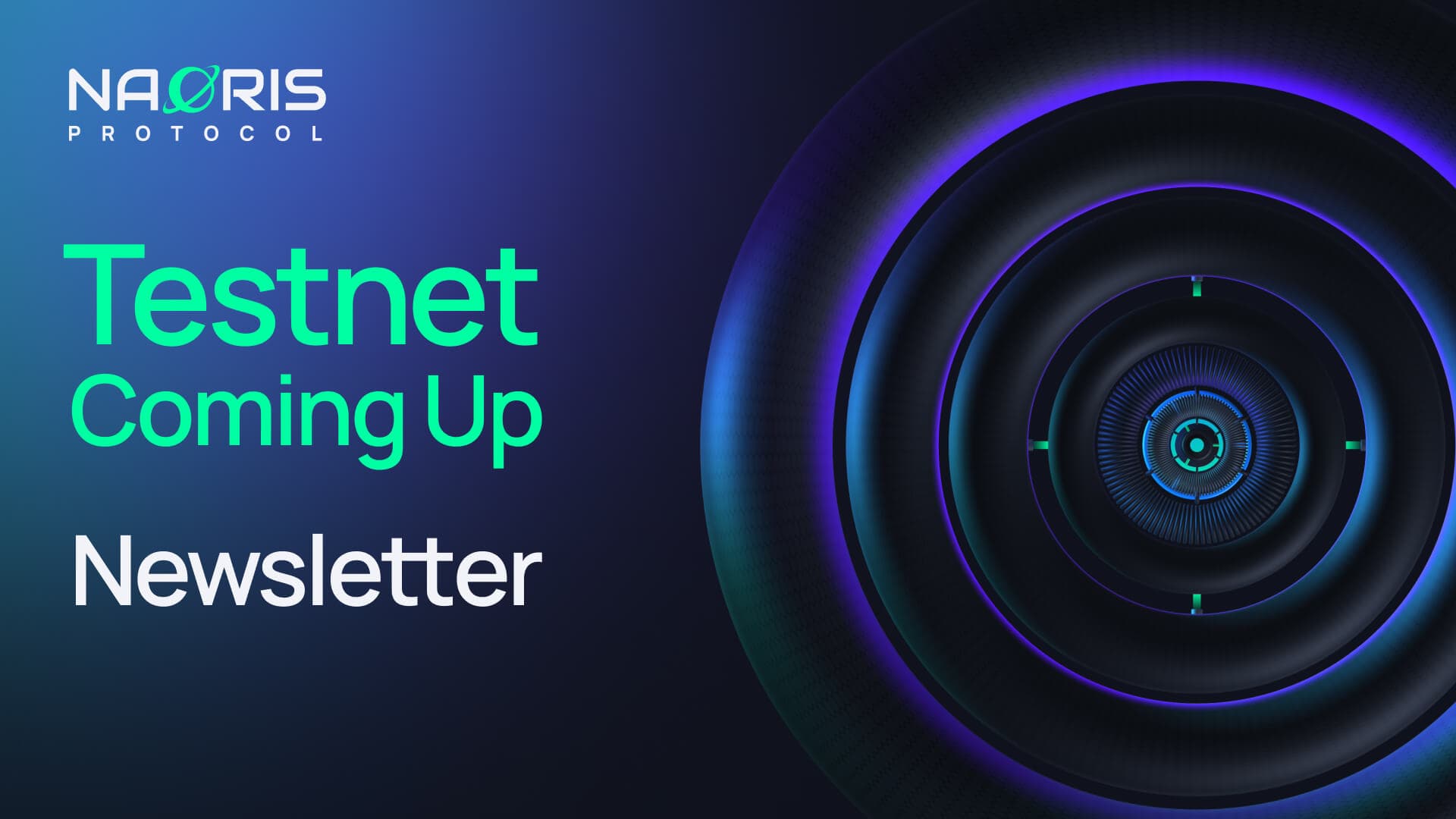 Testnet Coming Up!